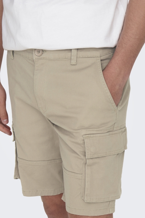 Only & Sons onscam stage cargo shorts 6689 life